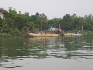 Just over the border