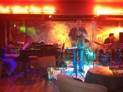 Minh's Jazz club, Minh front and center