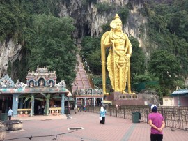 Bat Caves outside Kuala Lumpur