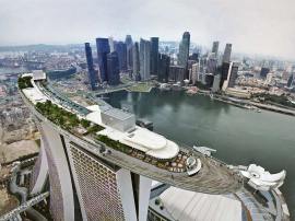 Marina Bay Sands a view from the top