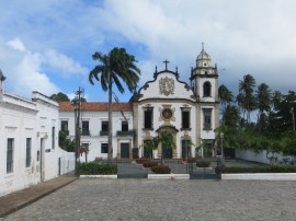 One of many beautiful old churches in town