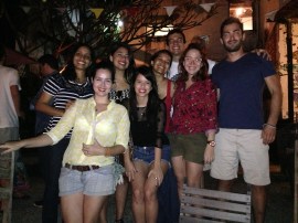 Dani and Renata are the two girls in front (left to right)