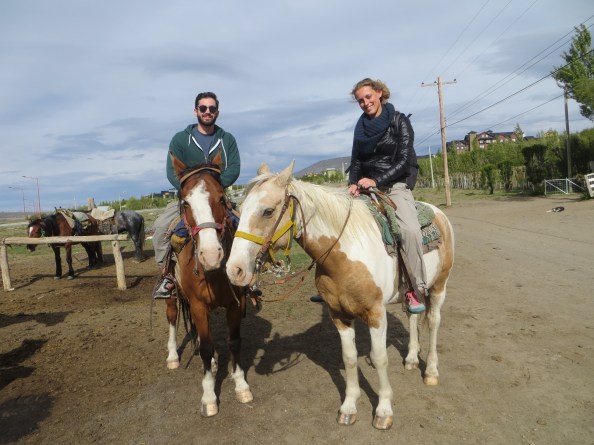 horseback riding with my new friend Lisa