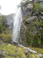 waterfall on the way