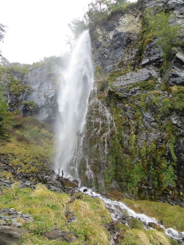 waterfall on the way